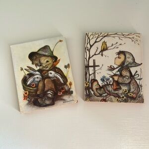 Vintage Hummel Little Plaques